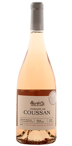 DOMAINE DE COUSSAN COTES DE THONGUE ROSE 2018