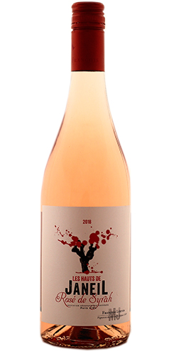 LES HAUTS DE JANEIL SYRAH ROSE 2018-Francois Lurton